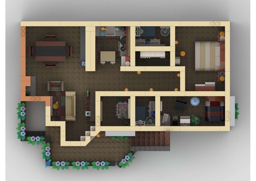 LEGO MOC-258420 Breaking Bad – Walter White Apartment (SitComplex ...