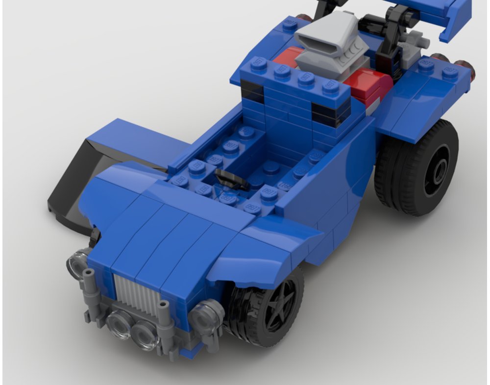 LEGO MOC-258432 rocket league octane by EBbuilds | Rebrickable - Build ...