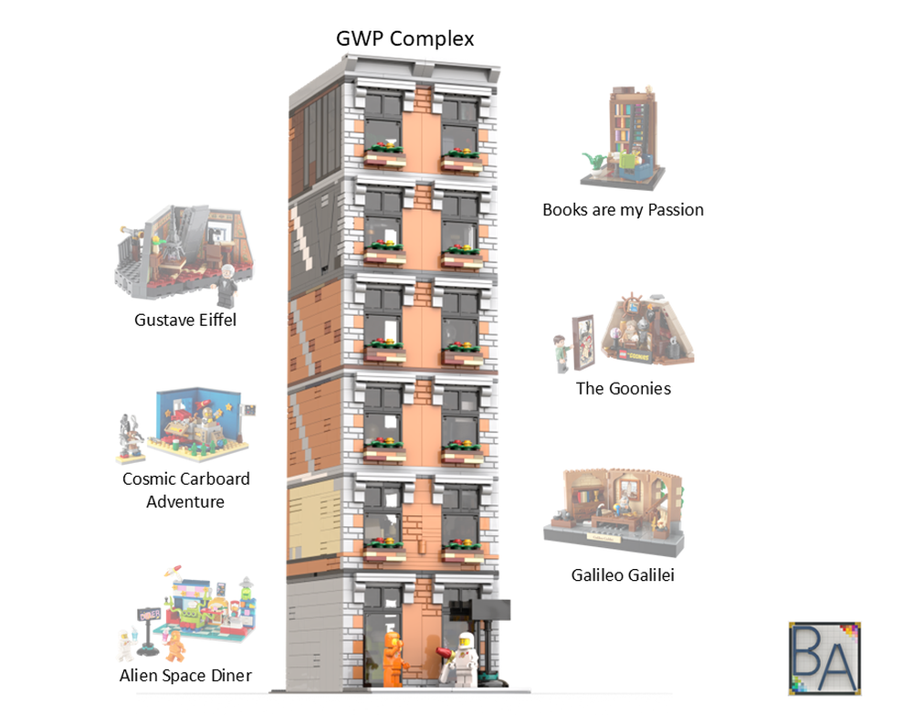 LEGO MOC-258438 GWP Complex - Books are my Passion by Brick Artisan ...