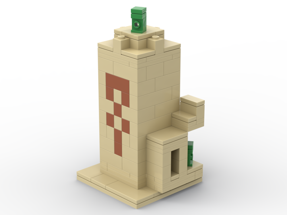 LEGO MOC-258500 Desert Plot - Creepy Tower by aure bricks | Rebrickable ...