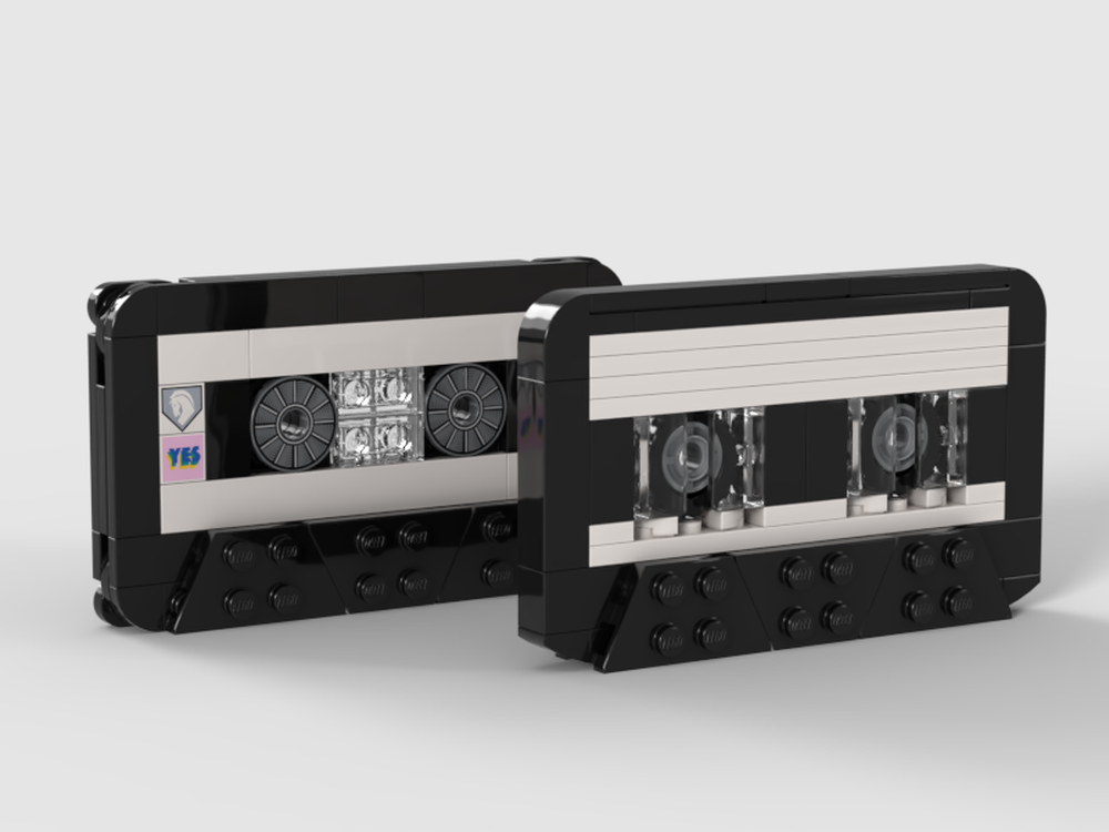 LEGO MOC-258518 Cassette Tapes by DuploDadandTwoMinifigs | Rebrickable ...