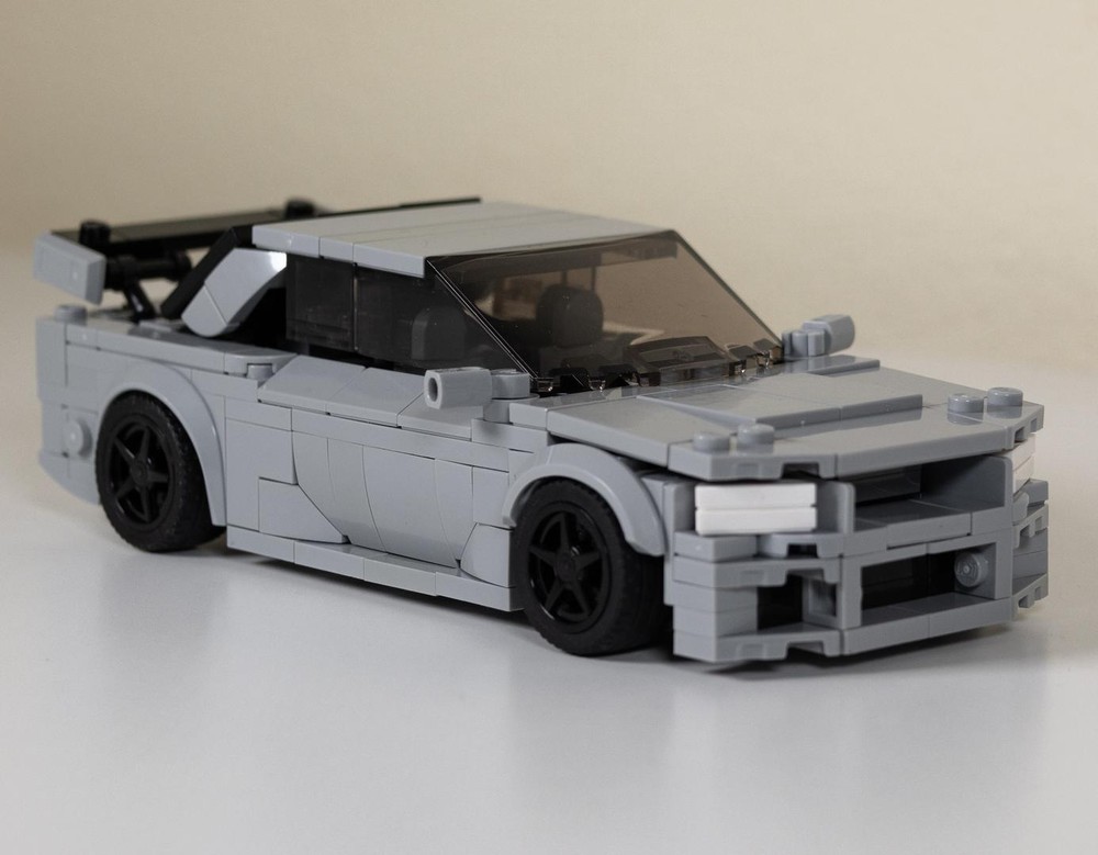 LEGO MOC-258532 Inspired by Nissan R34 Skyline GT-R by mcgwerks ...