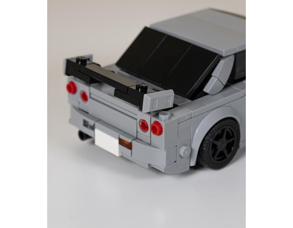 LEGO MOC-258532 Inspired by Nissan R34 Skyline GT-R by mcgwerks ...