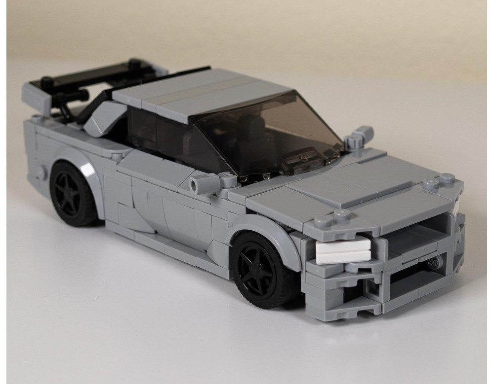 LEGO MOC-258532 Inspired by Nissan R34 Skyline GT-R by mcgwerks ...