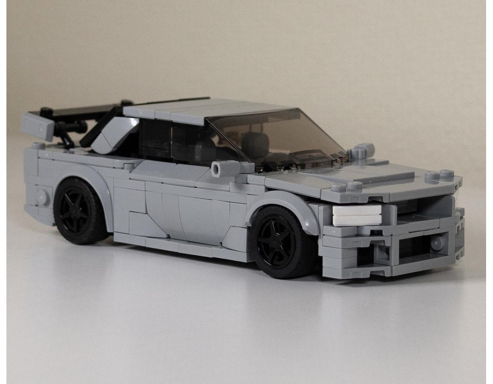 LEGO MOC-258532 Inspired by Nissan R34 Skyline GT-R by mcgwerks ...
