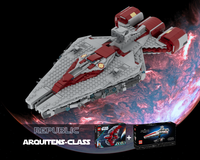Republic Arquitens Class light cruiser - 75362 + 75441 alternative