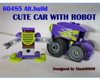 60485 CUTE CAR WITH ROBOT