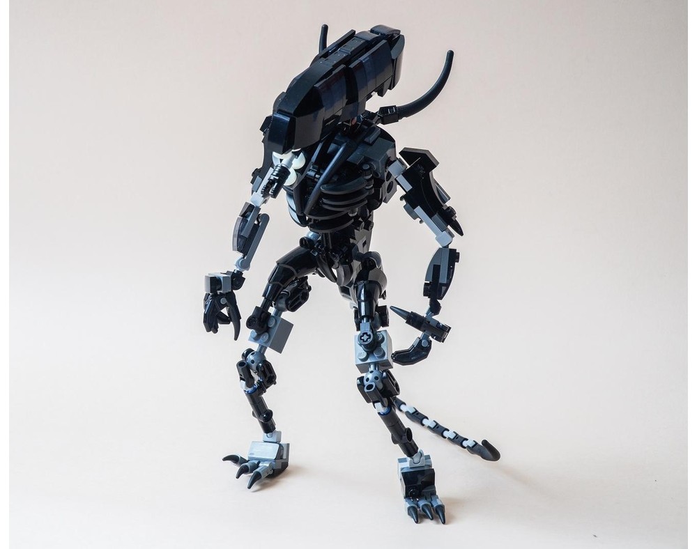 LEGO MOC-258604 Alien Xenomorph - Alt build 76458 Thestral Family – Sci ...