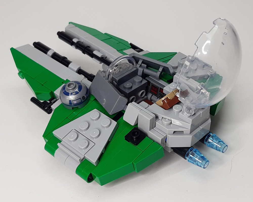 LEGO MOC-258605 Anakin's Green Eta-2 Interceptor by Legomanarthur ...