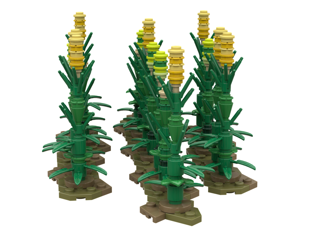 LEGO MOC-258665 Field Corn by Blockross | Rebrickable - Build with LEGO