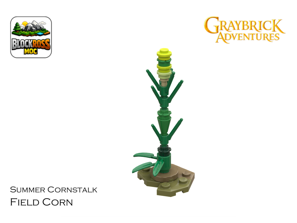 LEGO MOC-258665 Field Corn by Blockross | Rebrickable - Build with LEGO