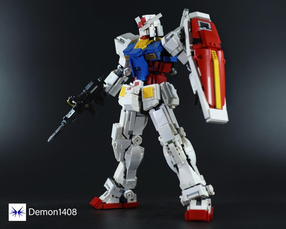 LEGO MOC-258704 LEGO Gundam RX-78-2 by Demon1408 | Rebrickable - Build ...