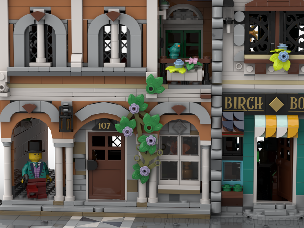 LEGO MOC-258752 Clocktower exhibits (10270 Alt) by Jerry182
