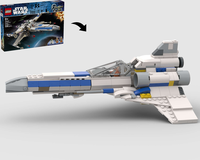 Battlestar Galactica Colonial Viper - Alternate Build of 75460 New Republic X Wing Starfighter