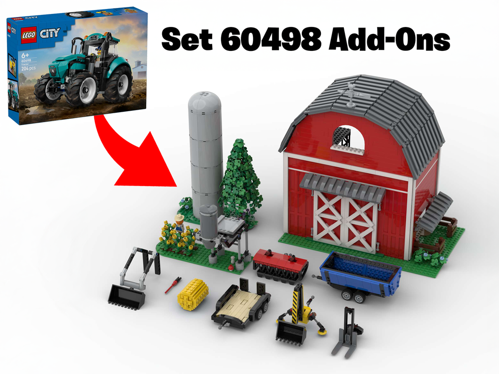 LEGO MOC-258849 60498 Tractor Add-Ons by IBrickedItUp