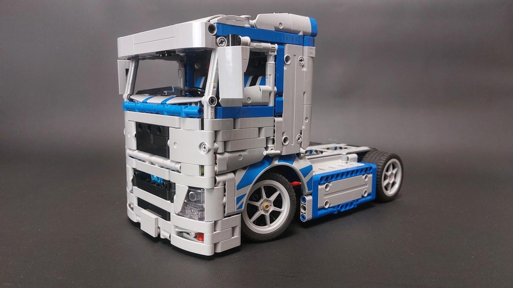 LEGO MOC-258878 42210 Alternate model MAN TGX R-Lion by Anton
