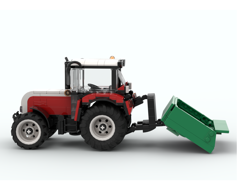 LEGO MOC-258879 Tractor Tipper Box - Kippmulde für Traktoren by Sams ...