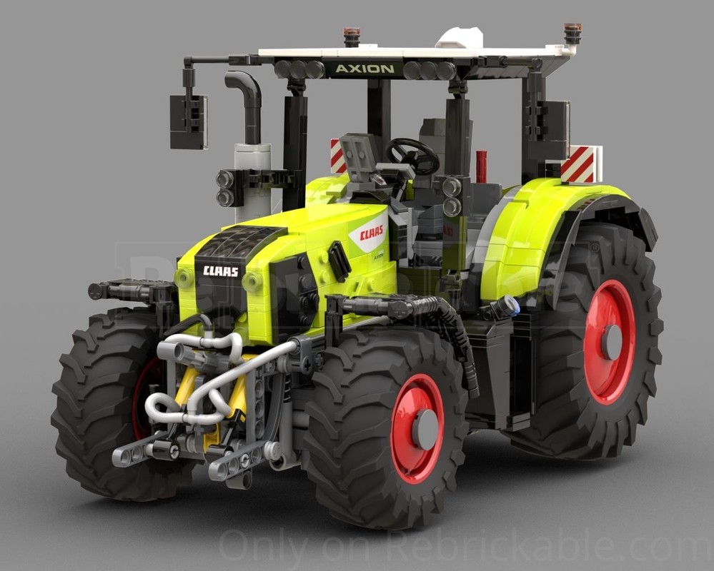 LEGO MOC-258882 Claas Axion 830 by Odin_bricks | Rebrickable - Build ...