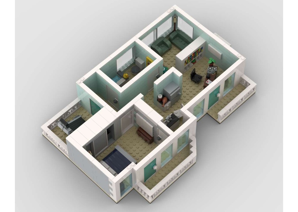 LEGO MOC-258890 Dexter – Dexter Morgan’s Apartment (SitComplex ...