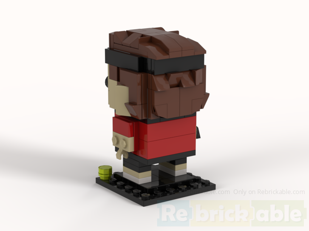 LEGO MOC-258898 Roger Federer by Bossks_bounty | Rebrickable - Build ...