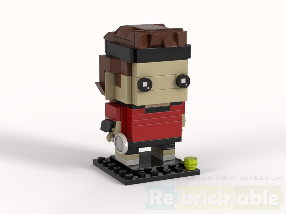 LEGO MOC-258898 Roger Federer by Bossks_bounty | Rebrickable - Build ...