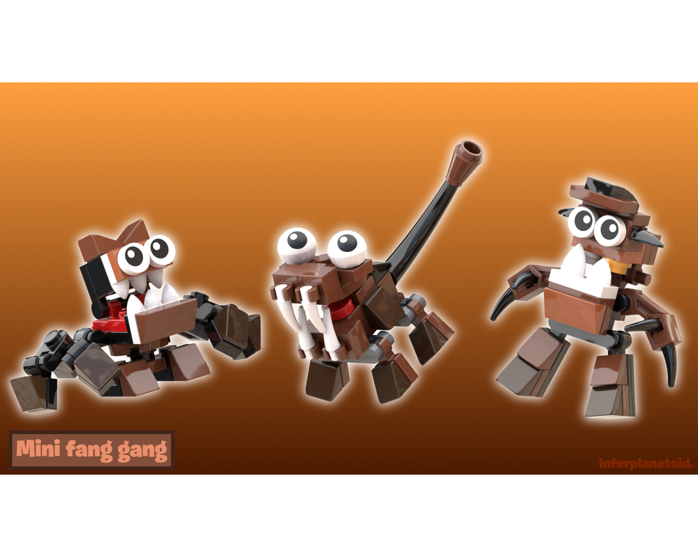 LEGO MOC-258906 Mini mixels - Mini fang gang by Jaip | Rebrickable ...