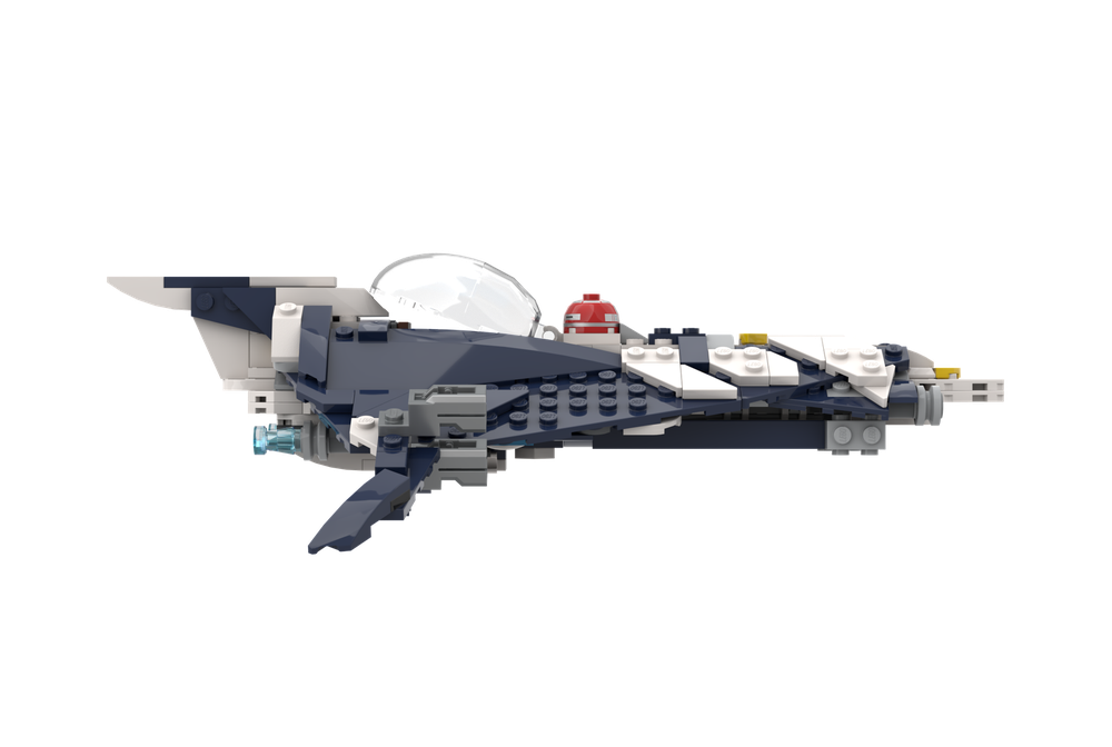 LEGO MOC-258925 Anakin's Azure Angel (2 x 75400 31160 75333) by ...