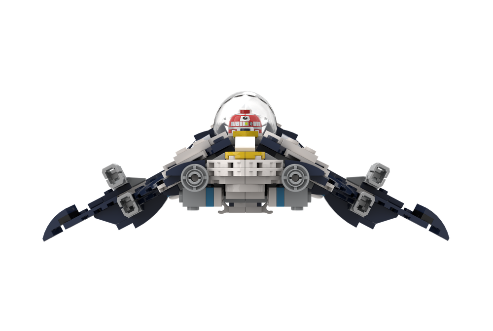 LEGO MOC-258925 Anakin's Azure Angel (2 x 75400 31160 75333) by ...