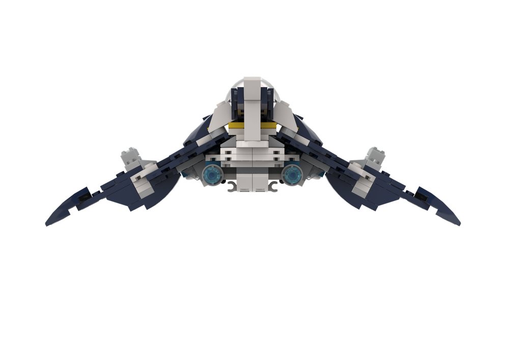 LEGO MOC-258925 Anakin's Azure Angel (2 x 75400 31160 75333) by ...
