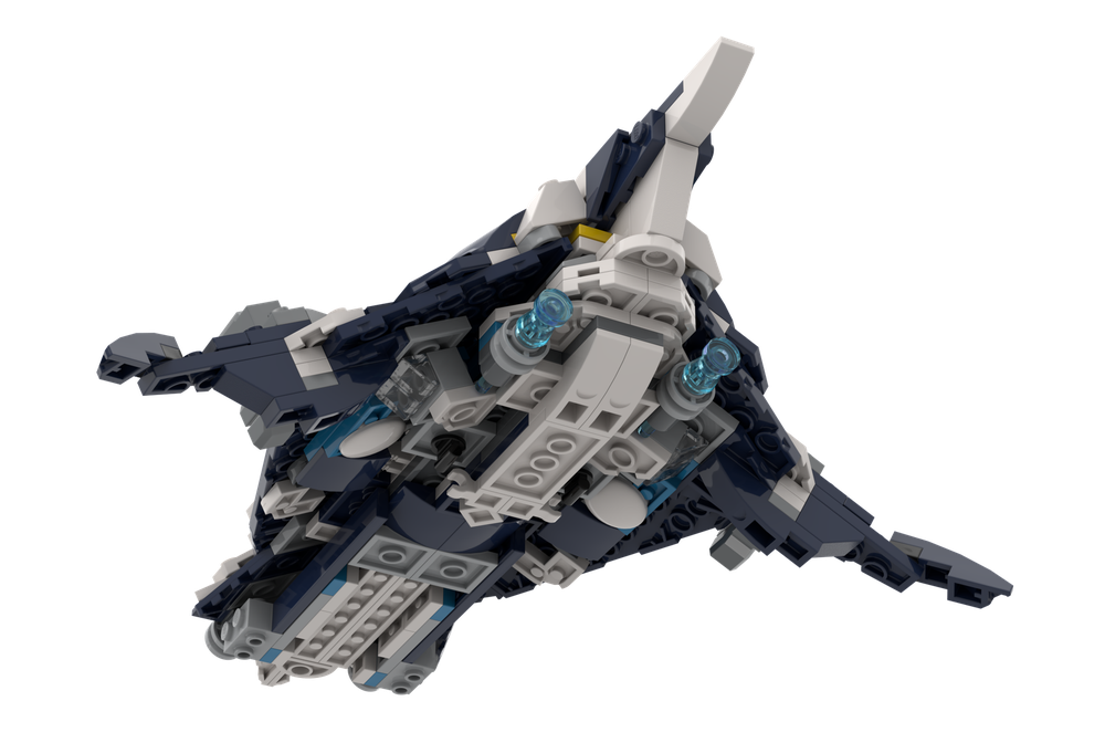 LEGO MOC-258925 Anakin's Azure Angel (2 x 75400 31160 75333) by ...