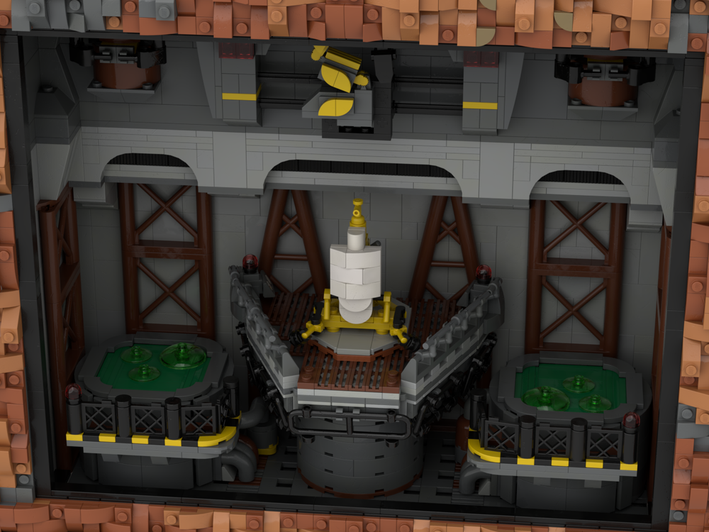 LEGO MOC-258938 Fallout 1 Mariposa Military base. by w3Kitt ...