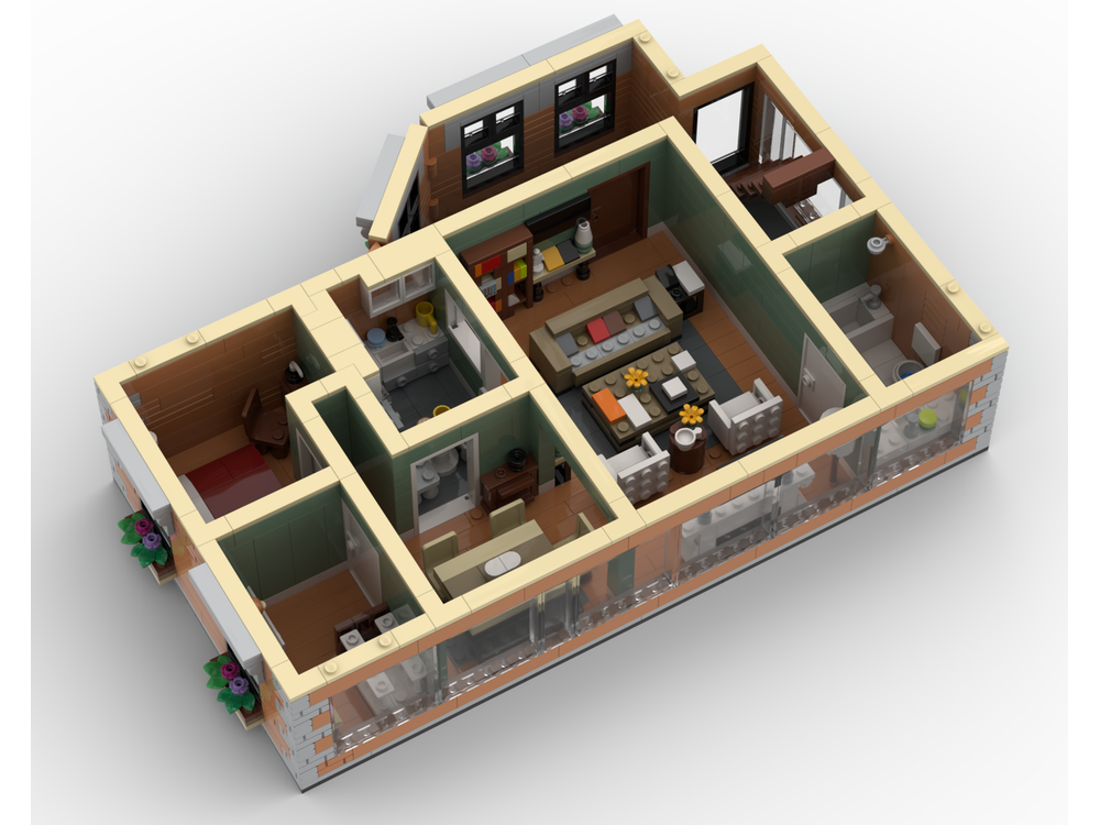 LEGO MOC-258961 SitComplex - Modern Family - Mitch & Cam's Home by ...