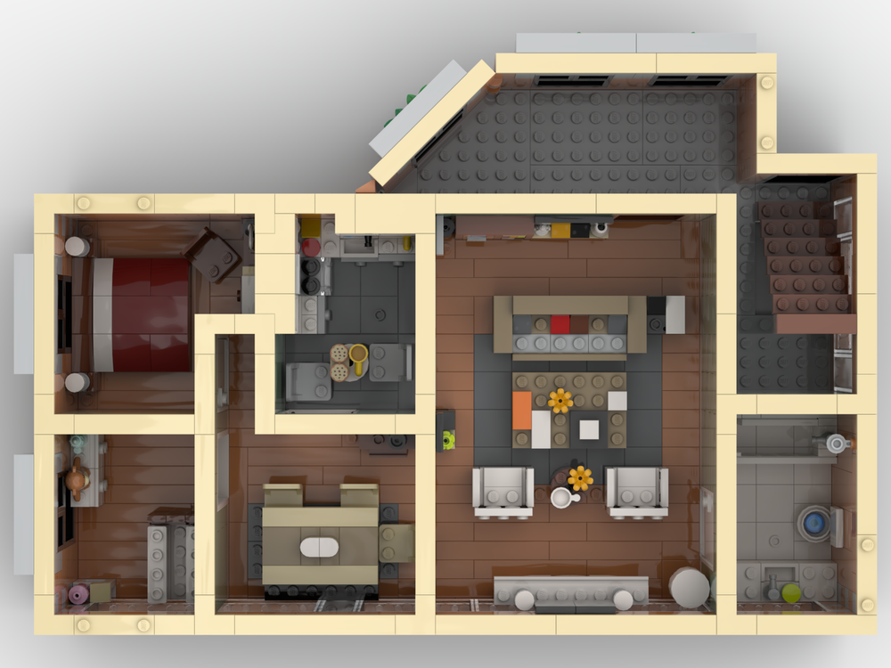 LEGO MOC-258961 SitComplex - Modern Family - Mitch & Cam's Home by ...