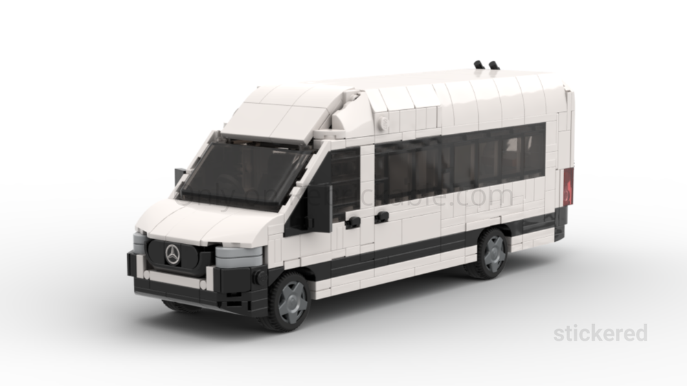 LEGO MOC-258980 Mercedes Sprinter Motorhome (7wide) by Feel The Bricks ...