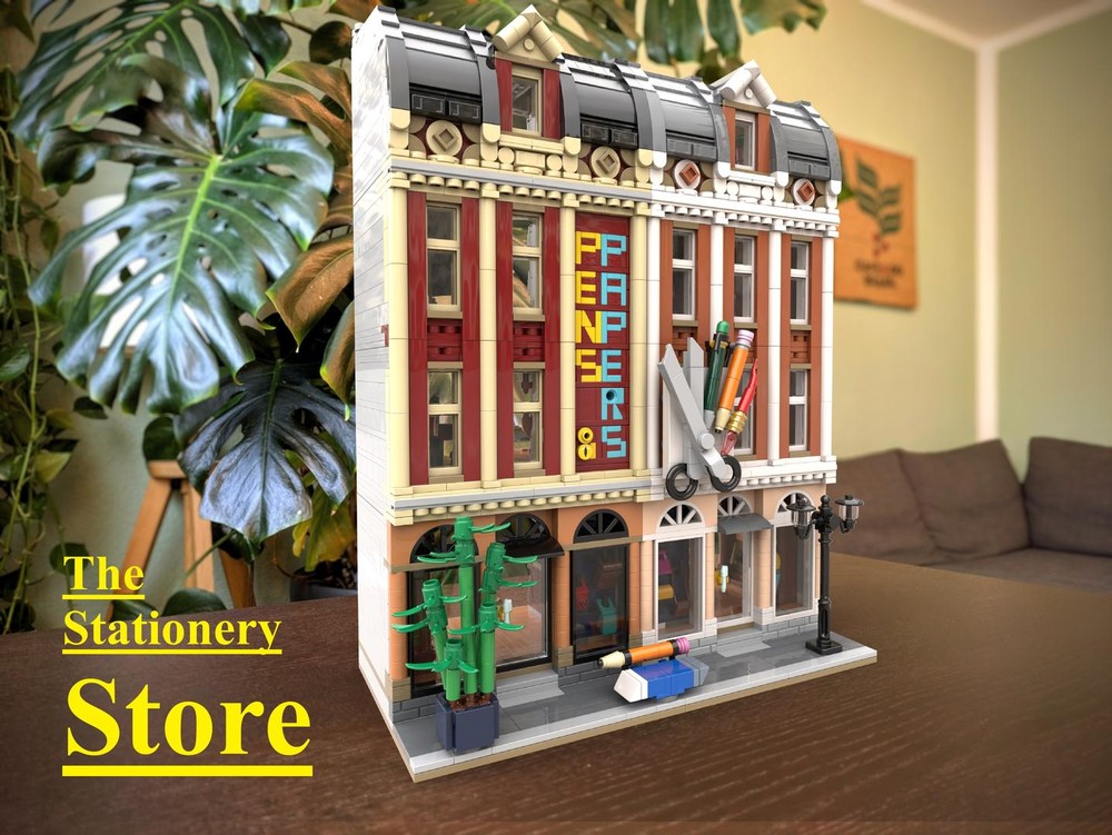 LEGO MOC-259034 The Stationery Store (Pens & Papers) by Steven8D |  Rebrickable - Build with LEGO