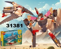 Dinobot Swoop (Transformer Pteranodon) using LEGO Creator 31381