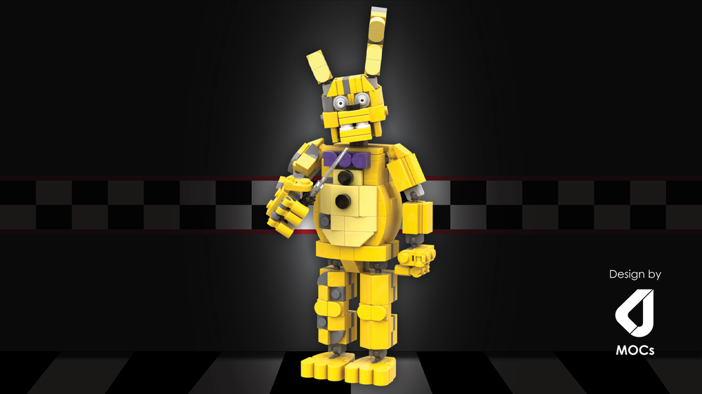 LEGO MOC-259112 Springtrap (Movie Version) by LukeJMOCs | Rebrickable ...