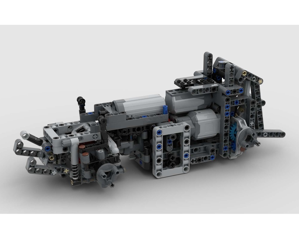 LEGO MOC-259206 Universal Tractor Chassis (PF Version V4) by ViperL ...