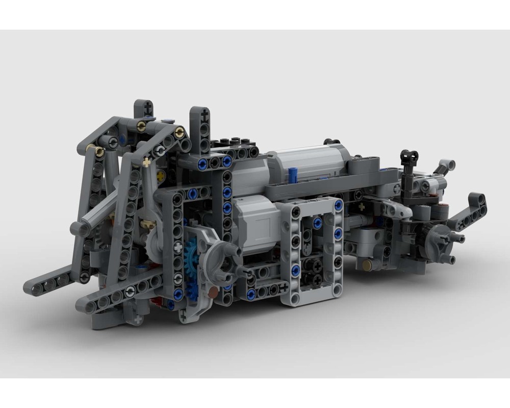 LEGO MOC-259206 Universal Tractor Chassis (PF Version V4) by ViperL ...