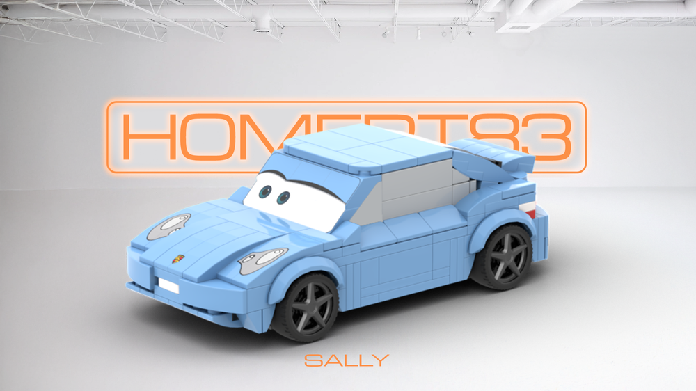 LEGO MOC-259298 Sally - 2002 Porsch e 911 Carrera - Medium Blue by ...