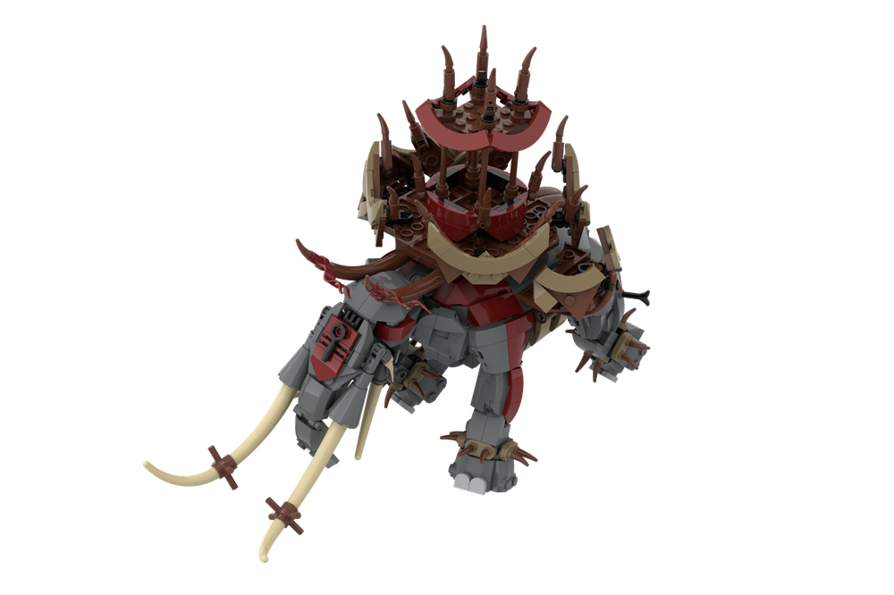 LEGO MOC-259300 Lord of the Rings - Haradrim Mumak - War Oliphaunt by ...
