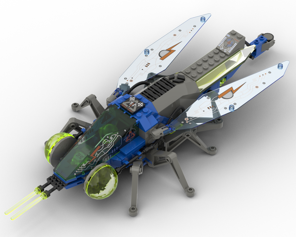 LEGO MOC-259303 MOC-0057 fly palinuridae by KILDET | Rebrickable ...
