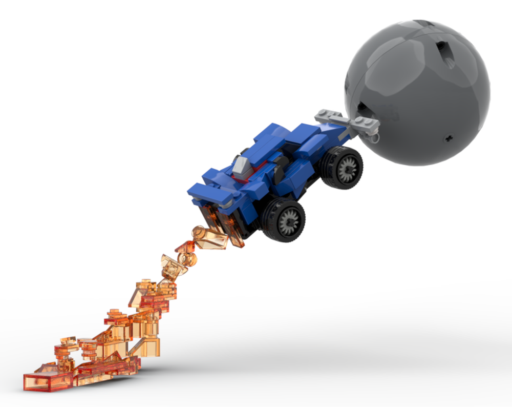 LEGO MOC-259310 pullback rocket league octane by full octane oliverz ...