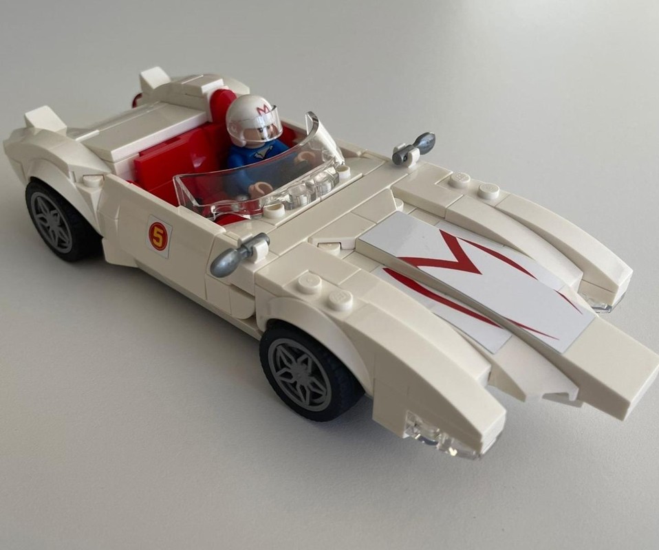 LEGO MOC-259326 Speed Racer 2008 Mach 5 by Jek_Porkchops | Rebrickable ...