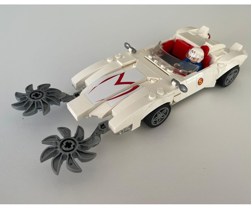 LEGO MOC-259326 Speed Racer 2008 Mach 5 by Jek_Porkchops | Rebrickable ...