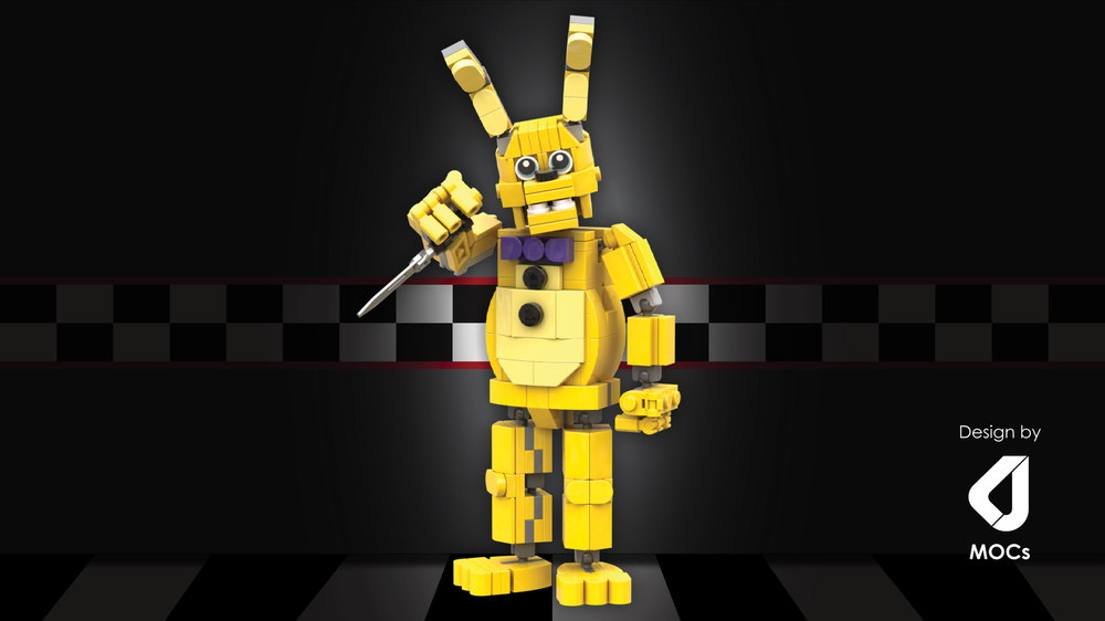 LEGO MOC-259358 Spring Bonnie by LukeJMOCs | Rebrickable - Build with LEGO