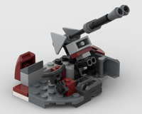 LEGO MOC-259386 Artillery Cannon (75372 alt build) by R1FT-13