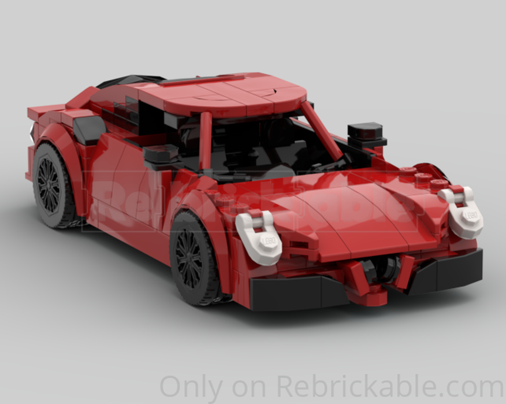 LEGO MOC-259390 2015 Alfa Romeo 4C by TSR_Mocs™️ | Rebrickable - Build ...