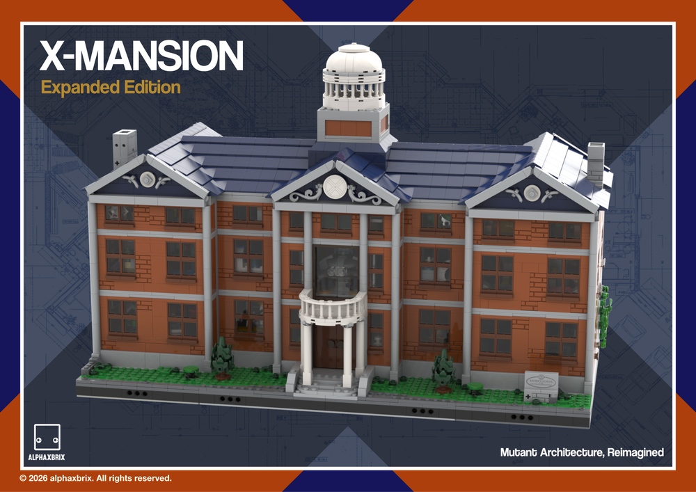 LEGO MOC-259425 X-Men: The X-Mansion - Expanded Edition by