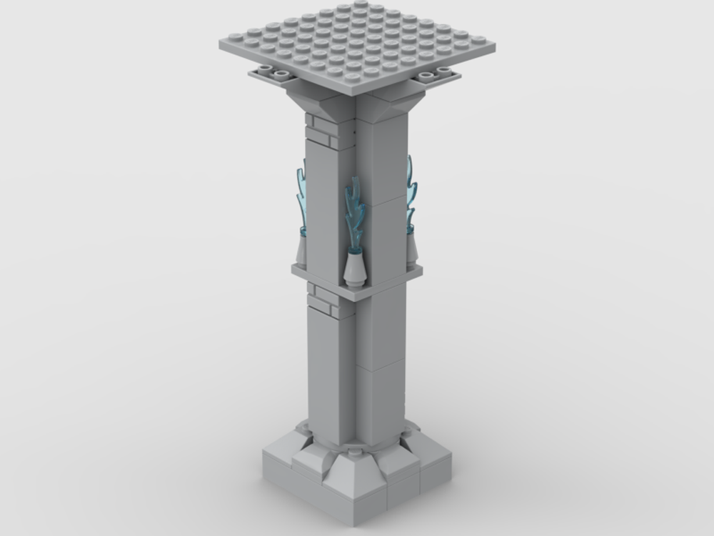 LEGO MOC-259434 simple column for my Moria build by RFHolloway ...
